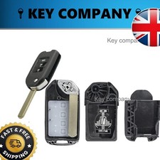 3 Button Remote Flip Key Fob