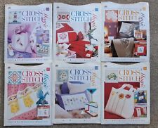 6x Cross Stitch Magic Magazines Eaglemoss No Kits