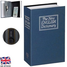 Portable Hidden Safe Book with