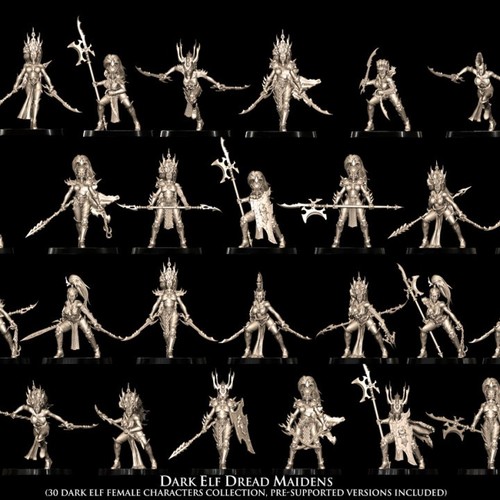 Avatars war dark elf - avatars,