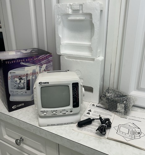 Curtis rt068 portable - portable, b&w