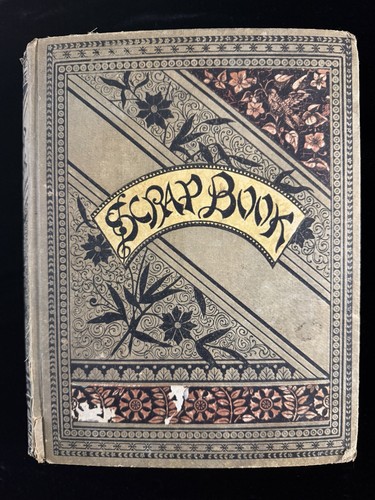 Antique victorian scrapbook - victorian,