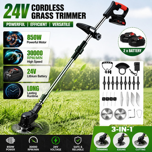 24v cordless grass - cordless,