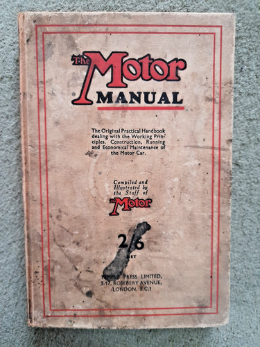 Pre war car maintenance - pre-war, manual