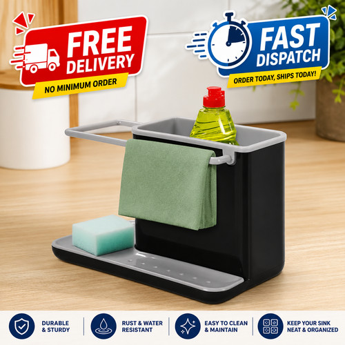 Kitchen sponge holder sink - holder,