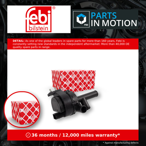 Water pump for parking - water,