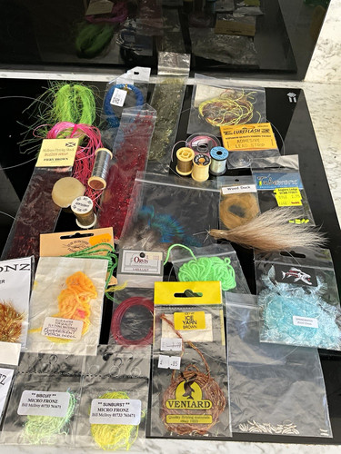 Mixed lot orvis larva lace - mixed,