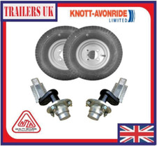 Trailer Suspension Units 550kg Unbraked PCD 4" Knott Avonride & 8" Wheels