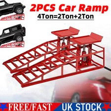 4 ton Hydraulic Car Ramps 2PC