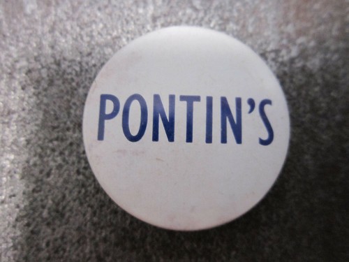 Pontin pin badge button - pontin's,