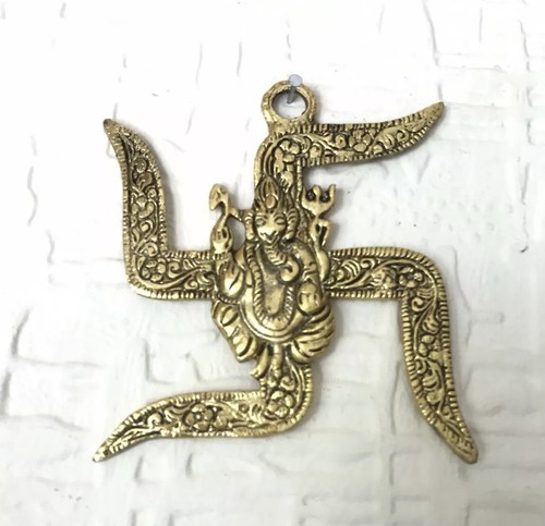 Swastik ganesh small swastika - ganesh,