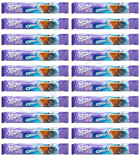 Milka chocolate bars - 20,