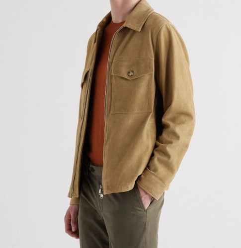 Men brown pure - men, suede