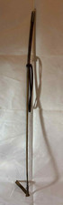 Vintage Leather Braided Woven Horse Riding Crop L 63 cm