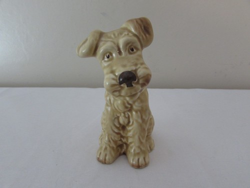 Sylvac terrier dog - beige,