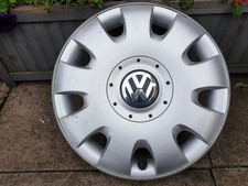 One Genuine Volkswagen Golf MK5 15" Wheel Trim Hub Cap x1 VW