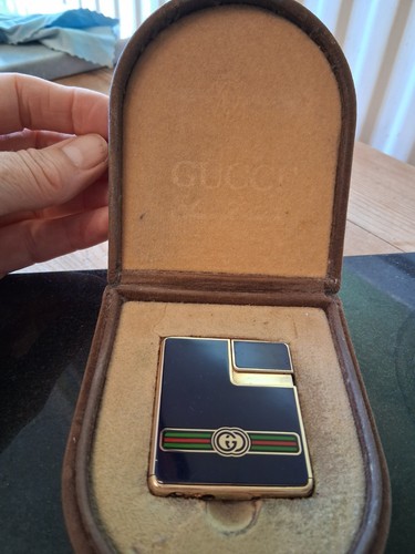 Vintage gucci bluen - bluen, enamel