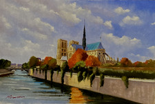 "Notre Dame Autumn in Paris"