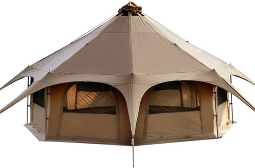 Canvas tent bell - tent, stove