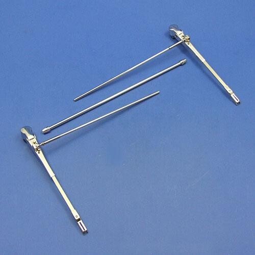 Tandem wiper assembly chrome - assembly:,