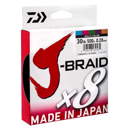 Daiwa braid 500m multi - x8,