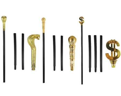 Walking egyptian pharaoh cane - pharaoh,