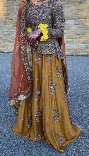 Lengha asian clothes mehndi - lengha,,