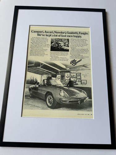 New framed print 1969 alfa - framed,