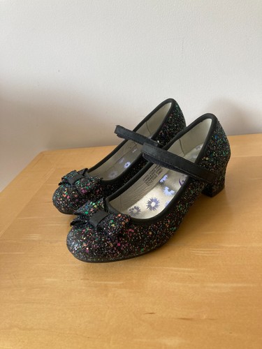 Girls black sparkly party - girls,