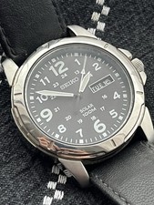 Seiko Solar Military Day Date