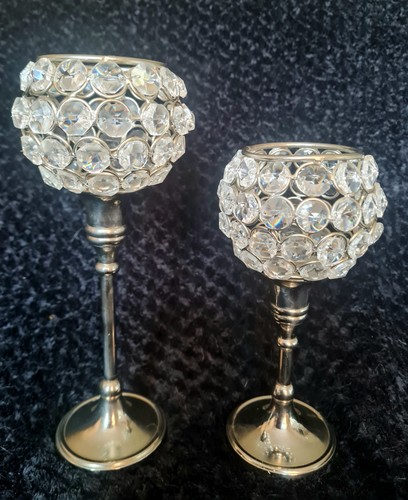 Two vintage glass - two, crystal