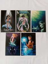 Michael Turner's Fathom # 0D, 1C, 1F, 2D, 3C Convention Exclusives UNREAD Aspen