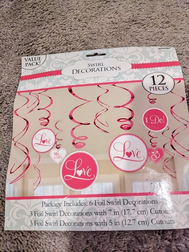 Bridal shower swirl - shower,