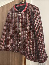 ZARA WOMAN TWEED JACKET BLAZER