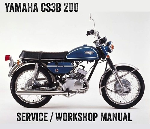 1970 1971 yamaha cs3b 200cc - 1970-1971,