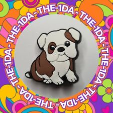 SUPER CUTE - British Bulldog Puppy - Charms For Crocs / Shoes - PRETTY - Dog