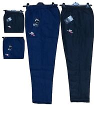 Tracksuit Bottoms Jogging Pants Trousers Zip Pocket Micro fibre Adults School PE