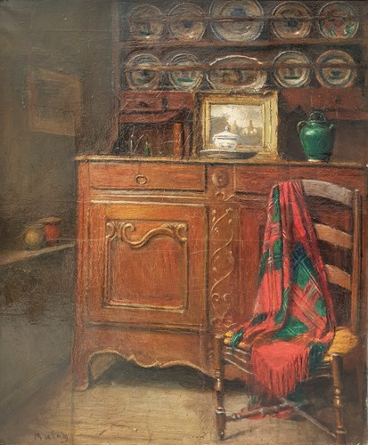 Oil painting balay - painting,