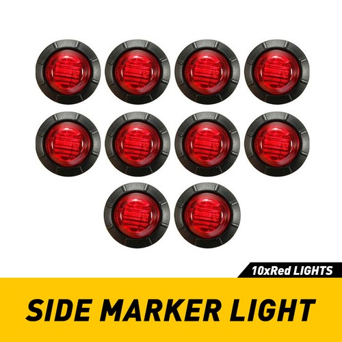 10pcs mini red small - 3/4",
