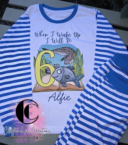 Custom tiddler fish birthday - fish,