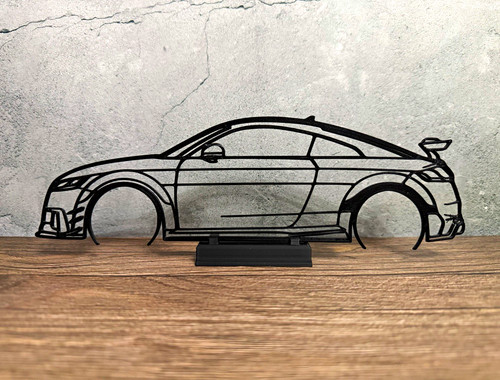 Audi ttrs silhouette ornament - ttrs,