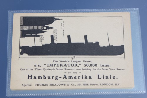 Hamburg america line - hamburg,