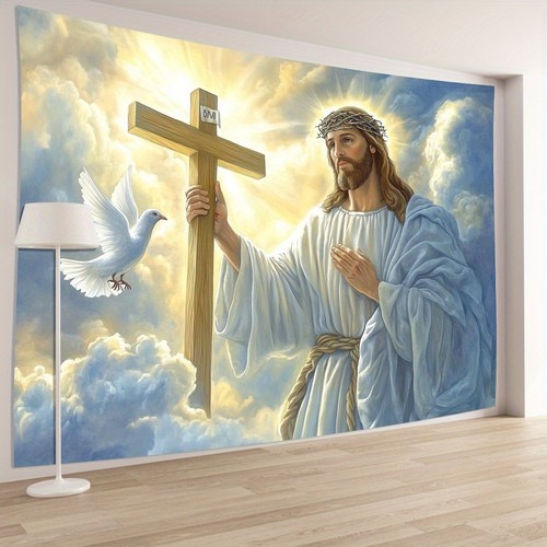 Cloud jesus cross dove - jesus,