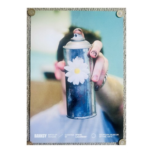Rare banksy exhibition - rare, poster