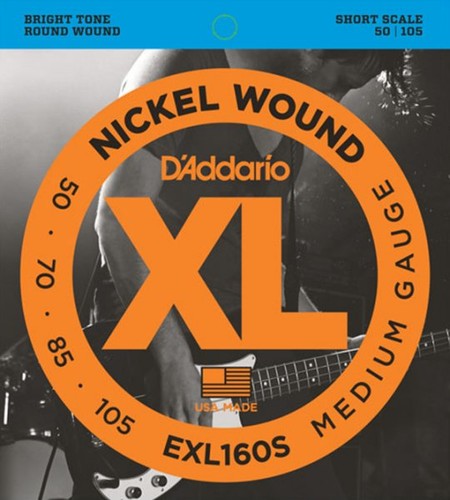 Bass guitar strings addario - guitar,