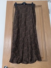 Topshop Black And Orange Print