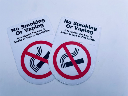 Two smoking vaping - two, no