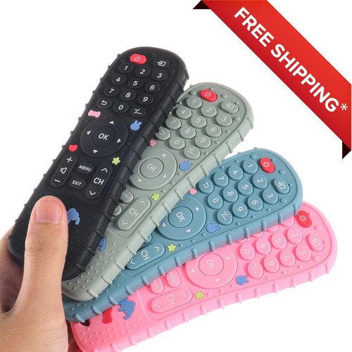 Silicone baby teether - teether, tv