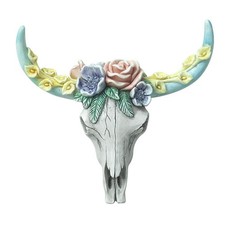 2X(Cow Skull Wall Pendant