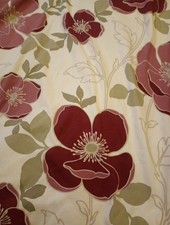 Cream Red Green Burgundy Pink